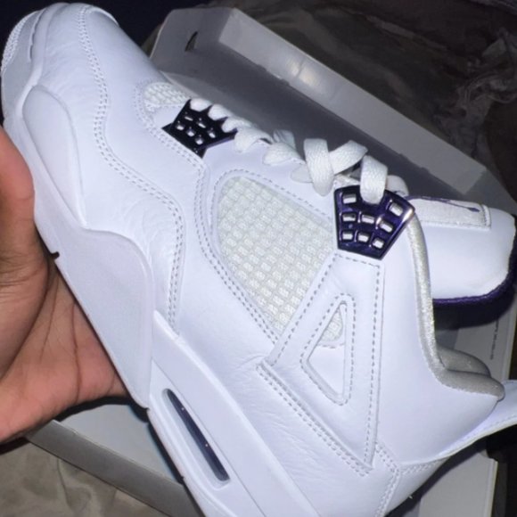 Air Jordan 4 Retro Purple Metallic main image 8
